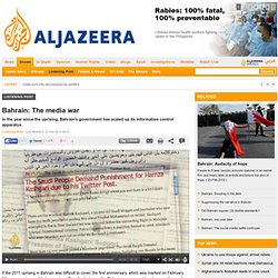 Bahrain: The media war - Listening Post