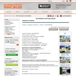 Diagnostics immobiliers AB DIAGNOSTIC 409 RUE PAUL CEZANNE 34670