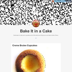 Creme Brulee Cupcakes