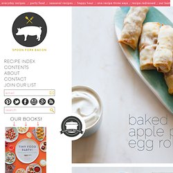 Baked Apple Pie Egg Rolls