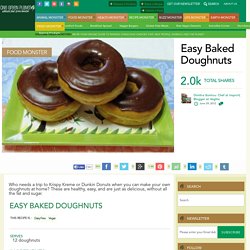 Easy Baked Doughnuts