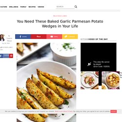 Baked Garlic Parmesan Fries - Creme de la Crumb