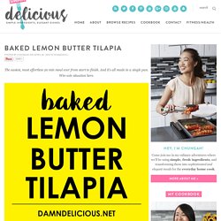 Baked Lemon Butter Tilapia
