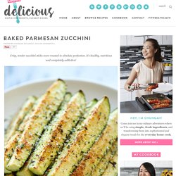 Baked Parmesan Zucchini