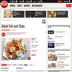 Baked Fish and Chips Recipe : Food Network Kitchens