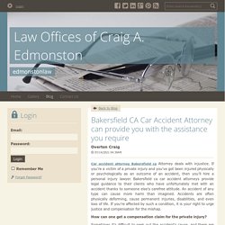 Bakersfield CA Car Accident Attorney can provide you with the assistance you require