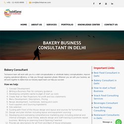 Bakery Business Consultant in Delhi