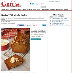 Baking With Whole Grains