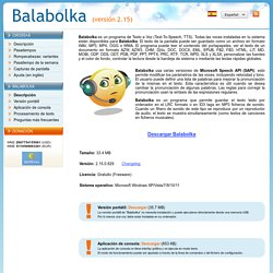 Balabolka