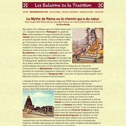 Les Baladins de la Tradition - Le mythe de Rama