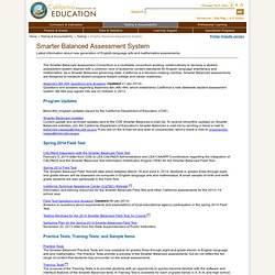 Smarter Balanced Assessment Consortium - Assessment Information