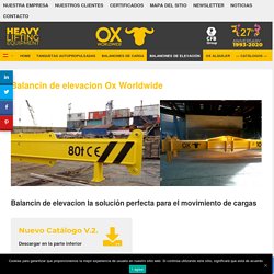 Balancin de elevacion Ox Worldwide para elevación de todo tipo de cargas