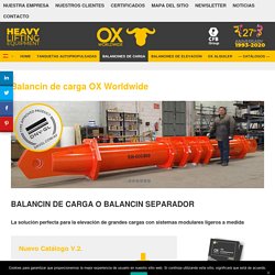 Balancin de carga o Balancines de elevación