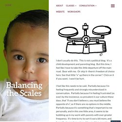Balancing the Scales