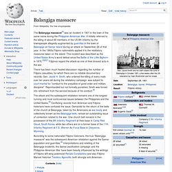 Balangiga massacre