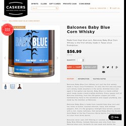 Balcones Baby Blue Corn Whisky - Caskers