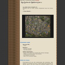 Baldur's Gate 2 - Aides de jeu