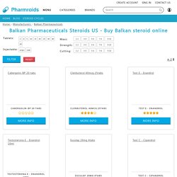 Balkan Steroids for Sale in US. Buy Balkan steroid online