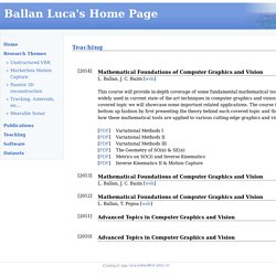 Ballan Luca's Home Page