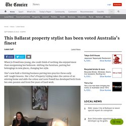 This Ballarat property stylist has been voted Australia's finest