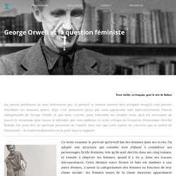 BALLAST George Orwell et la question féministe