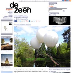 Pont de Singe ballon d'hélium pont par Olivier Grossetête