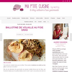 Ballotine de volaille au foie gras