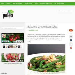Balsamic Green Bean Salad