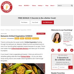 Balsamic Grilled Vegetables