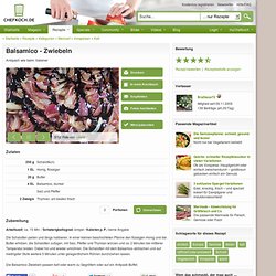 Balsamico - Zwiebeln