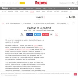 Balthus et le portrait