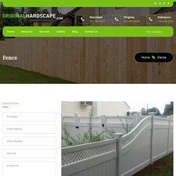 Fence Service Silver Spring