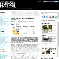 Income Mobility: How Does Baltimore Measure Up?