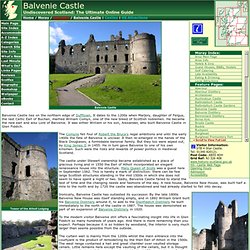 Balvenie Castle Feature Page on Undiscovered Scotland