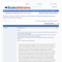 Balzac, Le Père Goriot - Cette première pièce exhale une odeur sans nom dans la langue... (Page 3)