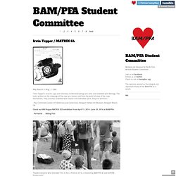 BAM/PFA Student Committee