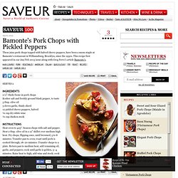Bamonte's Pork Chops with Pickled Peppers Recipe