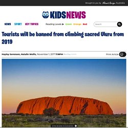 Ban on Uluru climbs
