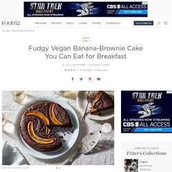 Fudgy Vegan Banana-Brownie Cake You Can Eat for Breakfast Recipe on Food52