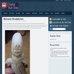 Banana Sculptures