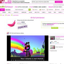Oh oui pink banana - G-spot vibrators - EdenFantasys