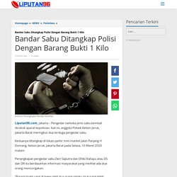 Bandar Sabu Ditangkap Polisi Dengan Barang Bukti 1 Kilo - Liputan96.com