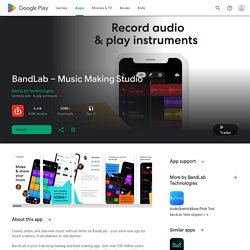 BandLab — Création musicale et studio