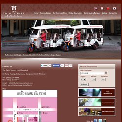 Bangkok Hotels Deals – The Twin Towers Hotel
