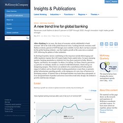 A new trend line for global banking