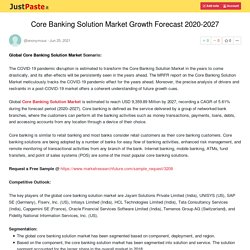 Core Banking Solution Market Growth Forecast 2020-2027