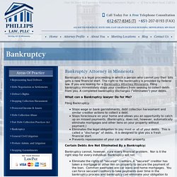 Bankruptcy Attorney minnesota