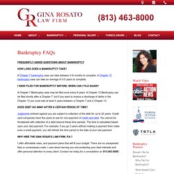 Gina Rosato Law Firm Tampa, Florida