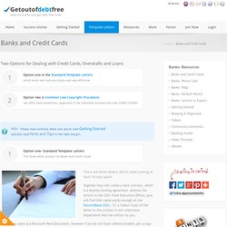 Dealing with Banks, lawfully - getoutofdebtfree.org