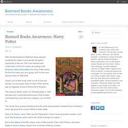 Banned Books Awareness: Harry Potter